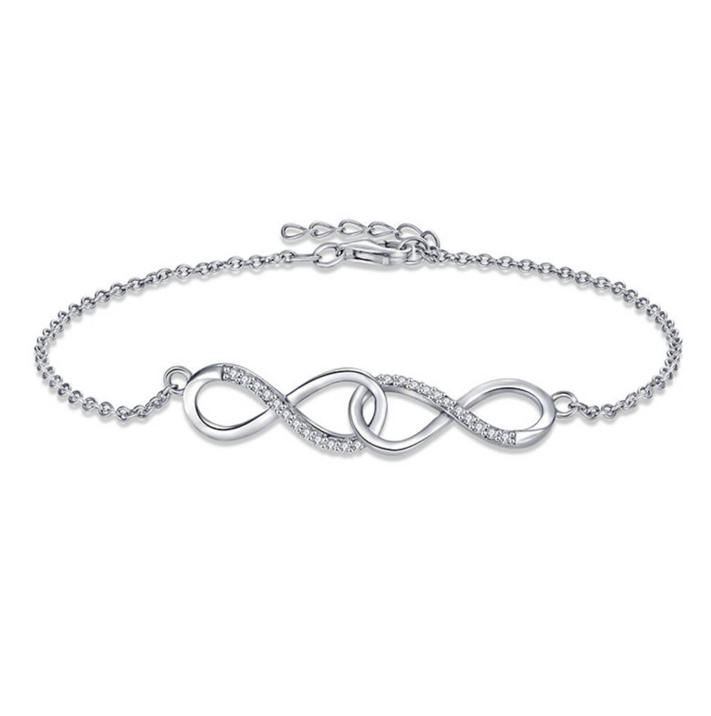 Infinity Forever Love Charm Bracelet